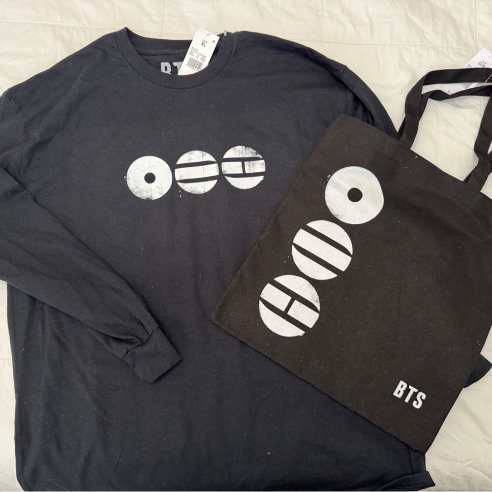 BTS Target Exclusive Black Long Sleeve Tee : BTS ARIRANG Collection